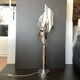 Large Chrome Lamp 3 Lights Space Age Italy 70's Dlg Reggiani