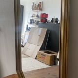 Deknudt vintage mirror in gilded wood