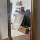 Miroir vintage Deknudt en bois doré