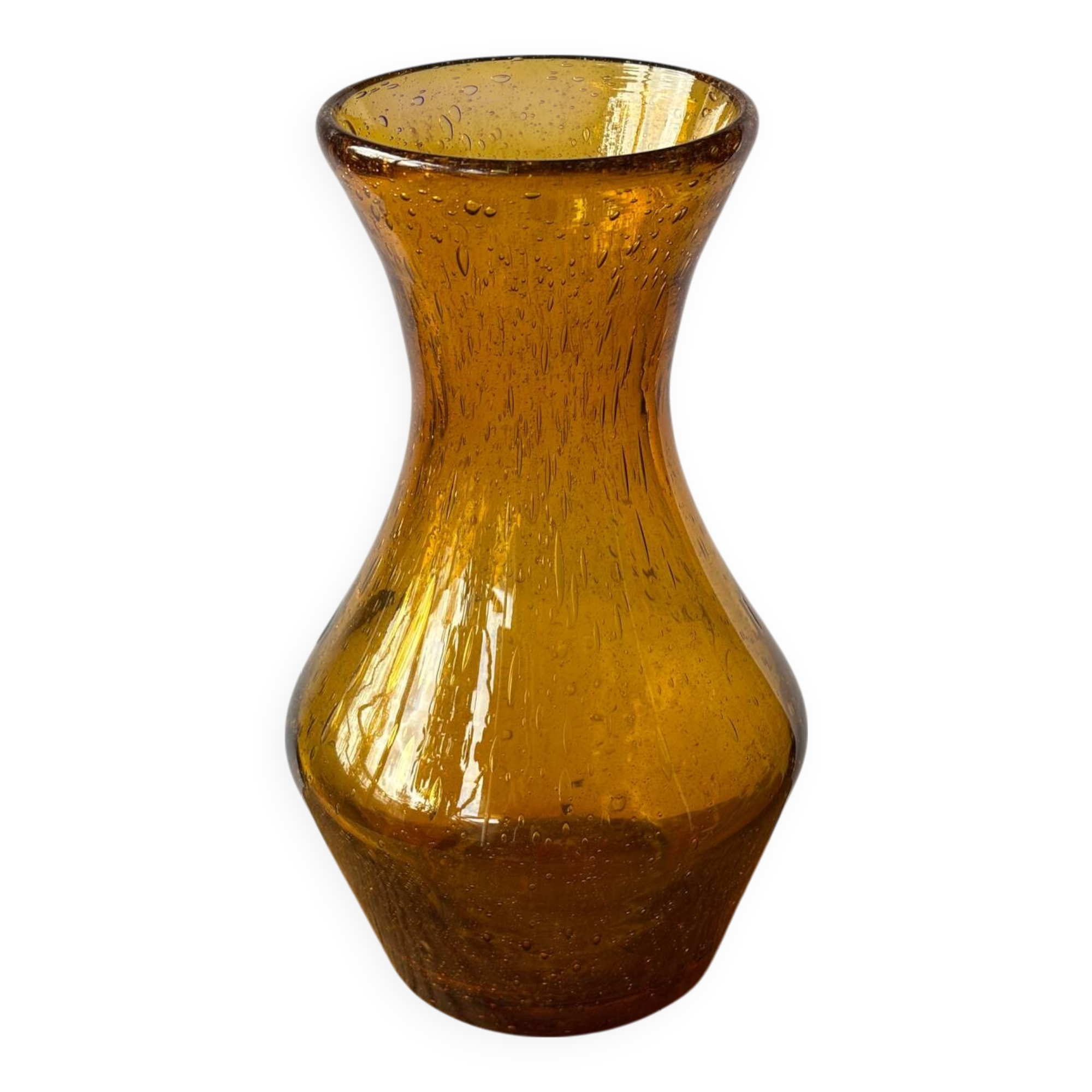 La Rochere bubble blown glass vase
