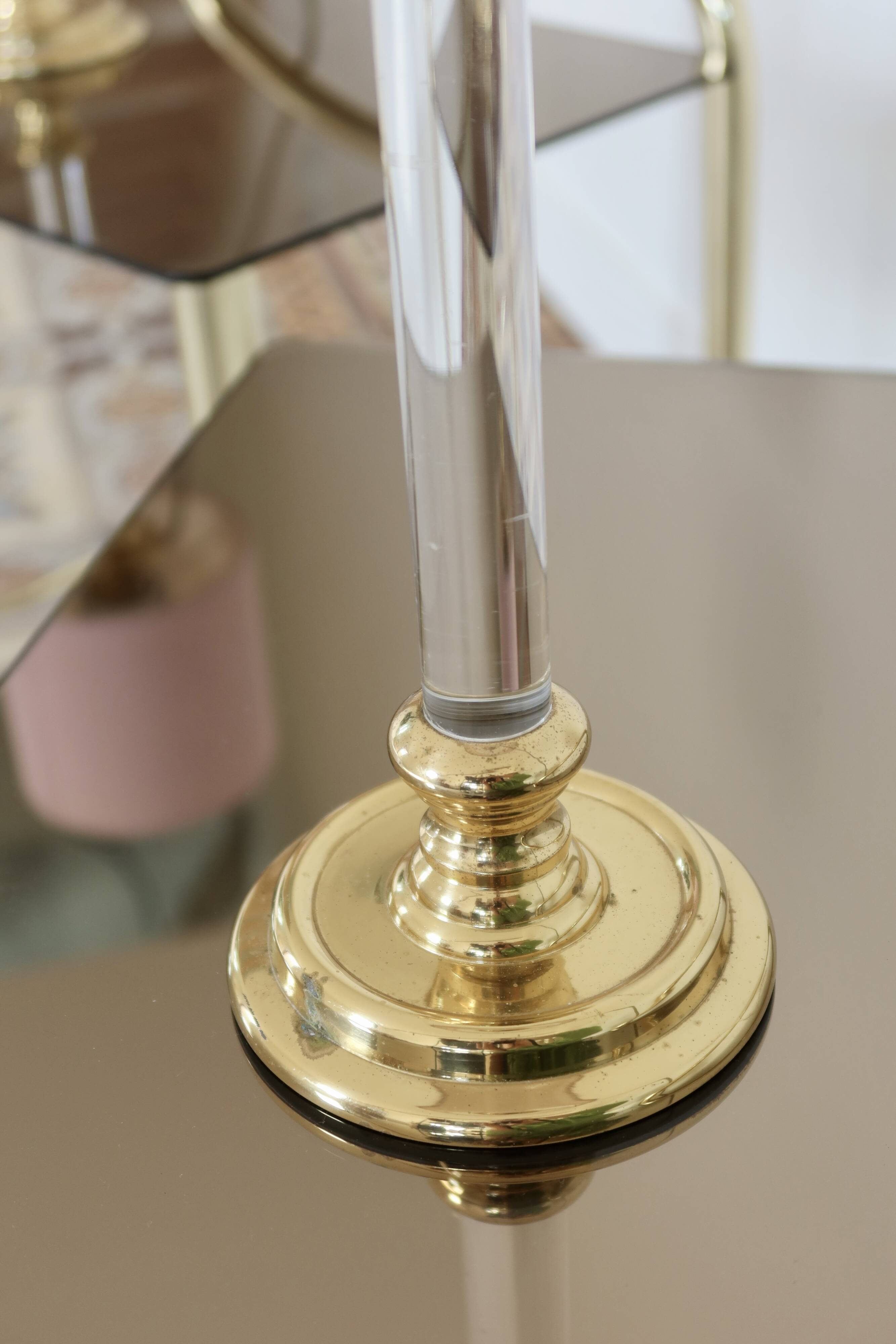 Pair of vintage bedside lamps - Art Deco style