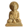 Buddha Sculpture Steatite Stone Lard India Asia Padmasana Abhaya Mudra