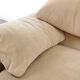 Maralunga 3-seat Sofa in beige by Vico Magistretti for Cassinaa, Italy