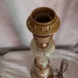 Lampe vintage en onyx
