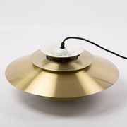 Danish vintage Verona pendant lamp by Kurt Wiborg, Jeka, 1980s