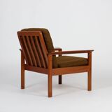 Danish Teak Sessel Easy Chair Armlehnen Vintage 60er Mid-Century