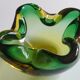 Sommerso ashtray in Murano glass, from the 60s