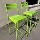 Set of 2 fermob high stools