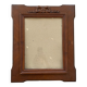 Old wood frame / carved knot