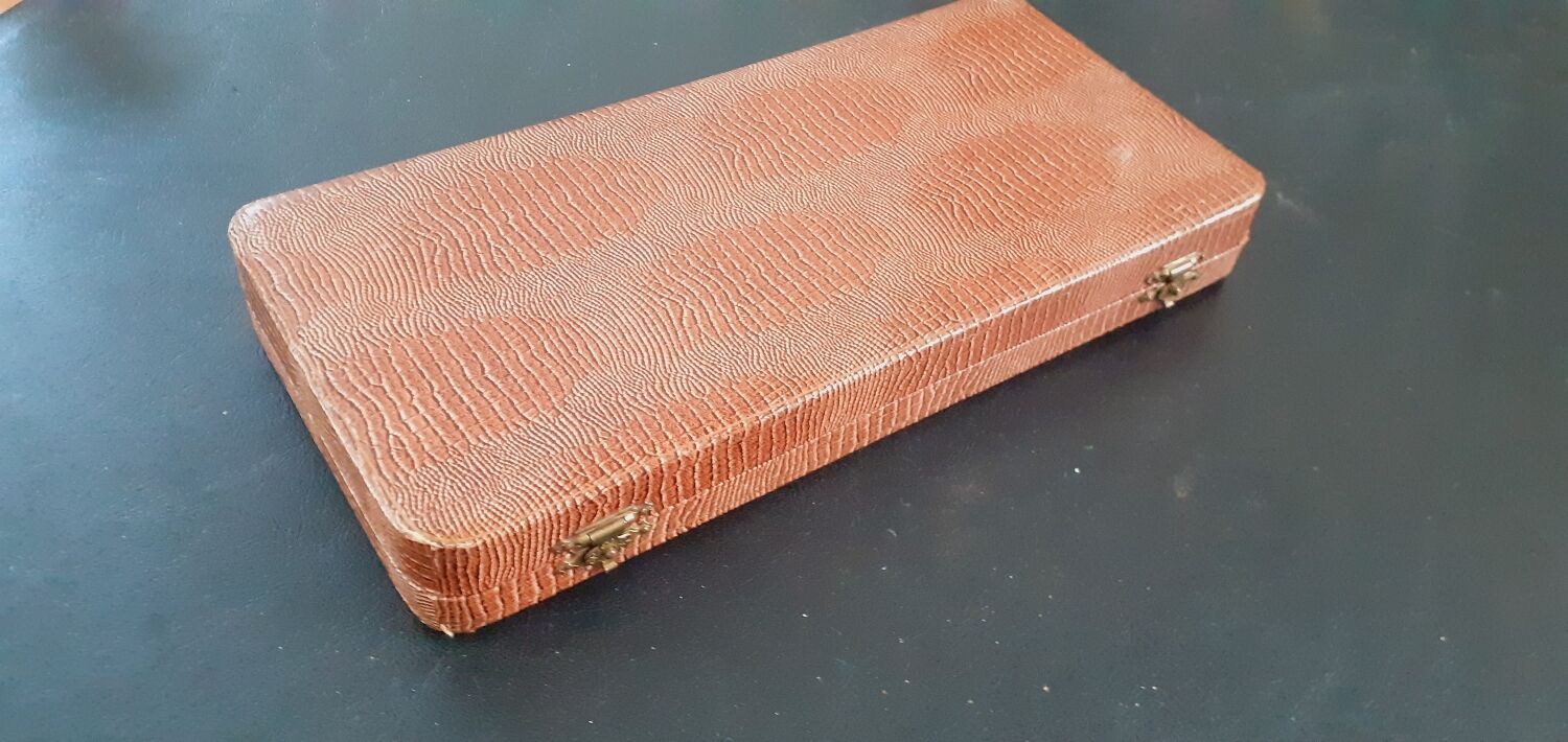 Art deco bakelite salad cutlery