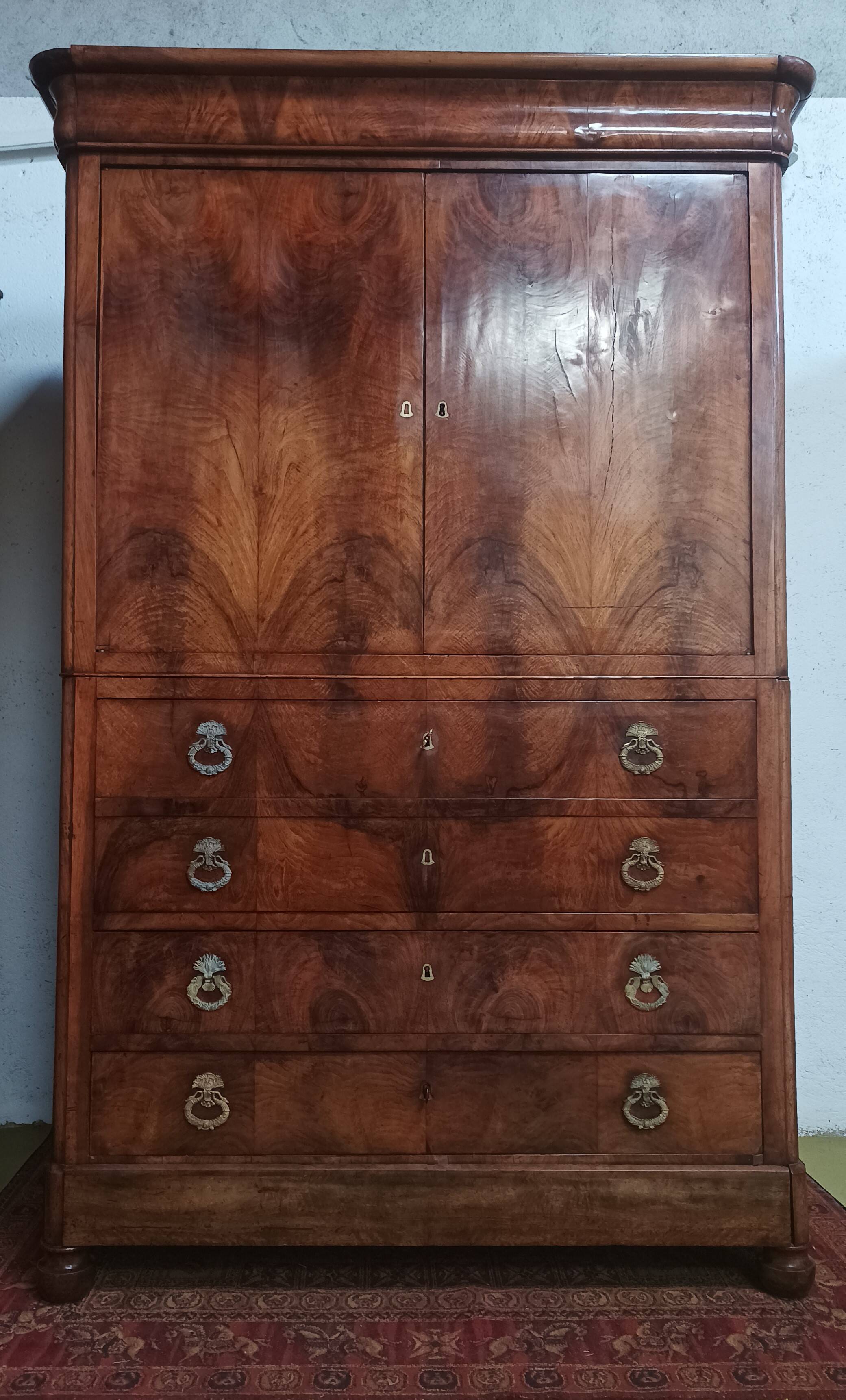 Charles X period chest of drawers