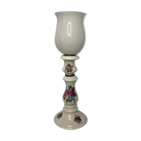 Old porcelain lamp foot of Paris tulip glass