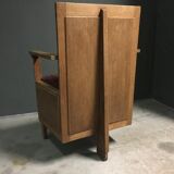 Rare Dutch  3 leg lounge chair 1920's