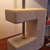 vintage reconstituted stone lamp