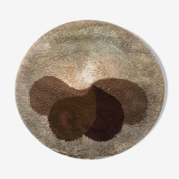 Tapis rond Desso 70s vintage 130cm