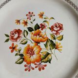 12 antique flat plates "Capri"