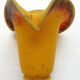 Tulip marmorean glass paste, two-tone, art deco, signed vianne, 2 available