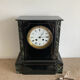 Napoleon III clock in marble and brass nineteenth century