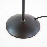 Vintage Dutch designer black mushroom lamp from the 80s