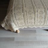 Antique crochet bedspread