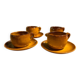 Set of 4 Anduze pottery cups