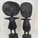 Duo de statuettes de fertilité du Ghana Ashanti