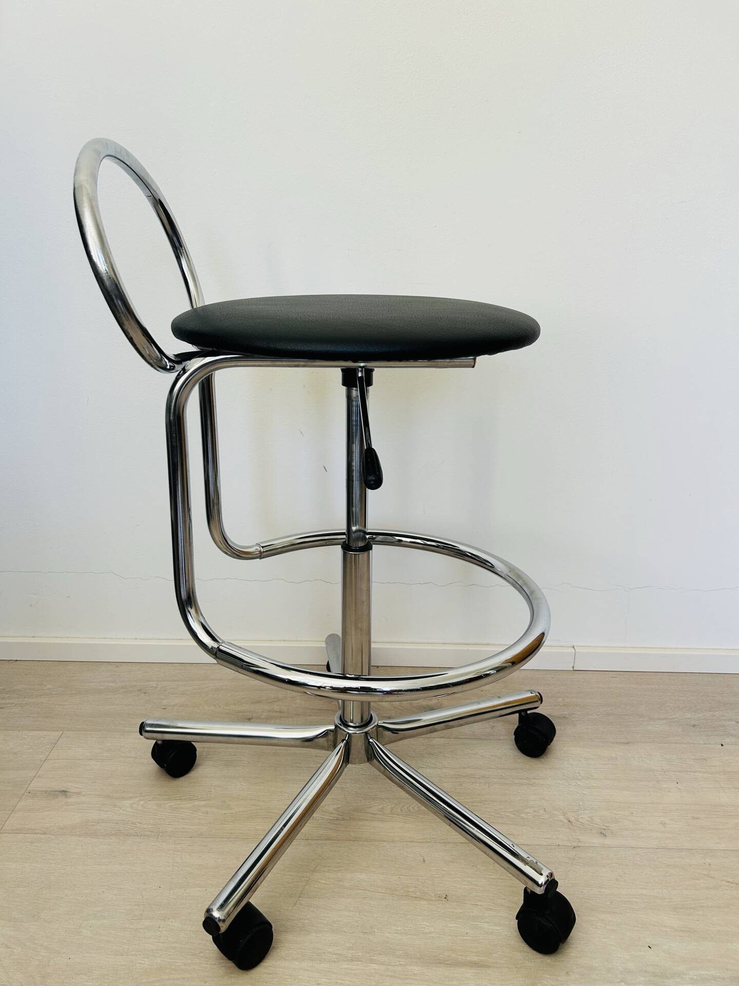 Fully Restored Kovona Bar Stool by Kovona, Czechoslovakia 1970’s