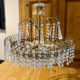 Grand vintage cascade chandelier from the 1960s.