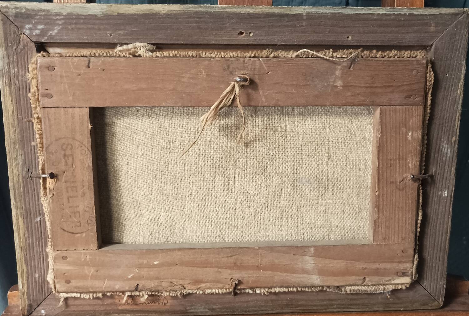 Oil on canvas, still life