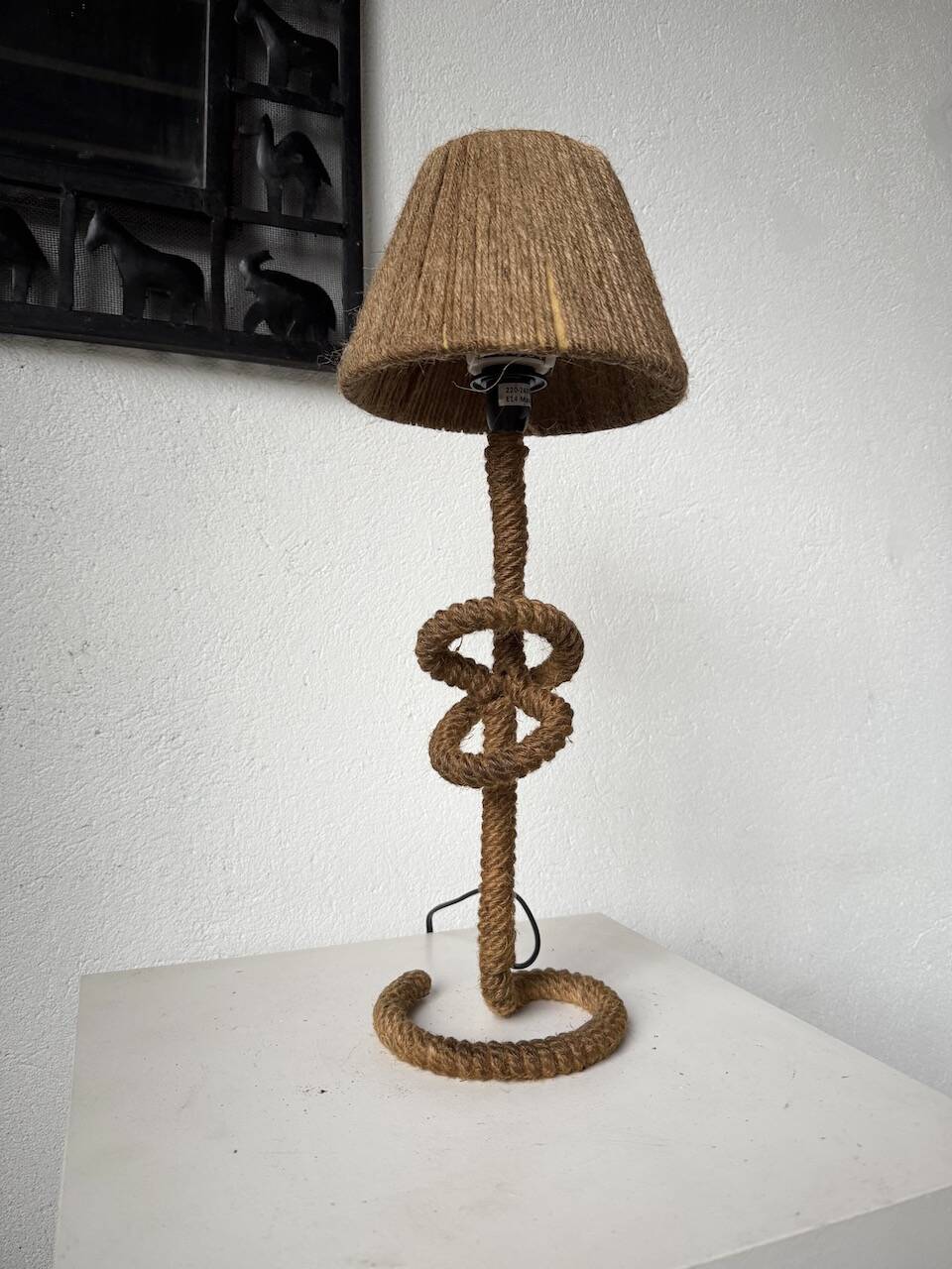Audoux cord table lamp