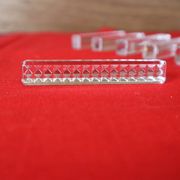 6 "diamond" knife holders in Arques crystal