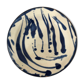 Assiette bleu style vaisselle Espagnole