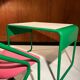 Bureau et sa chaise vintage vers 1980