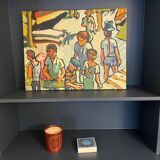 Painting by the painter Aymery Rolland