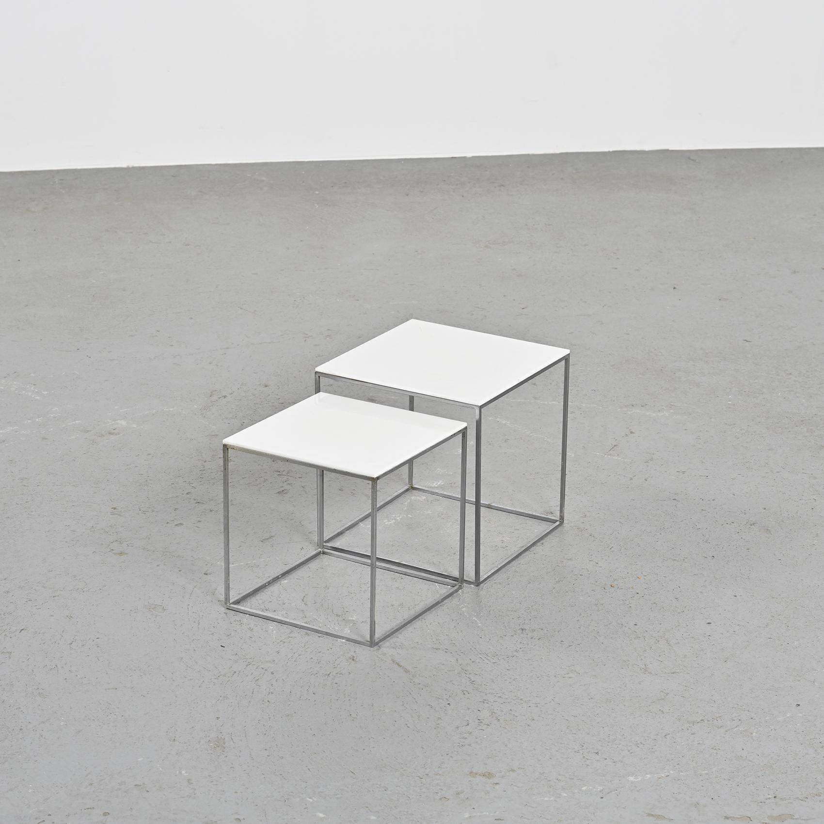 Tables gigognes par Poul Kjaerholm for Kold Christensen