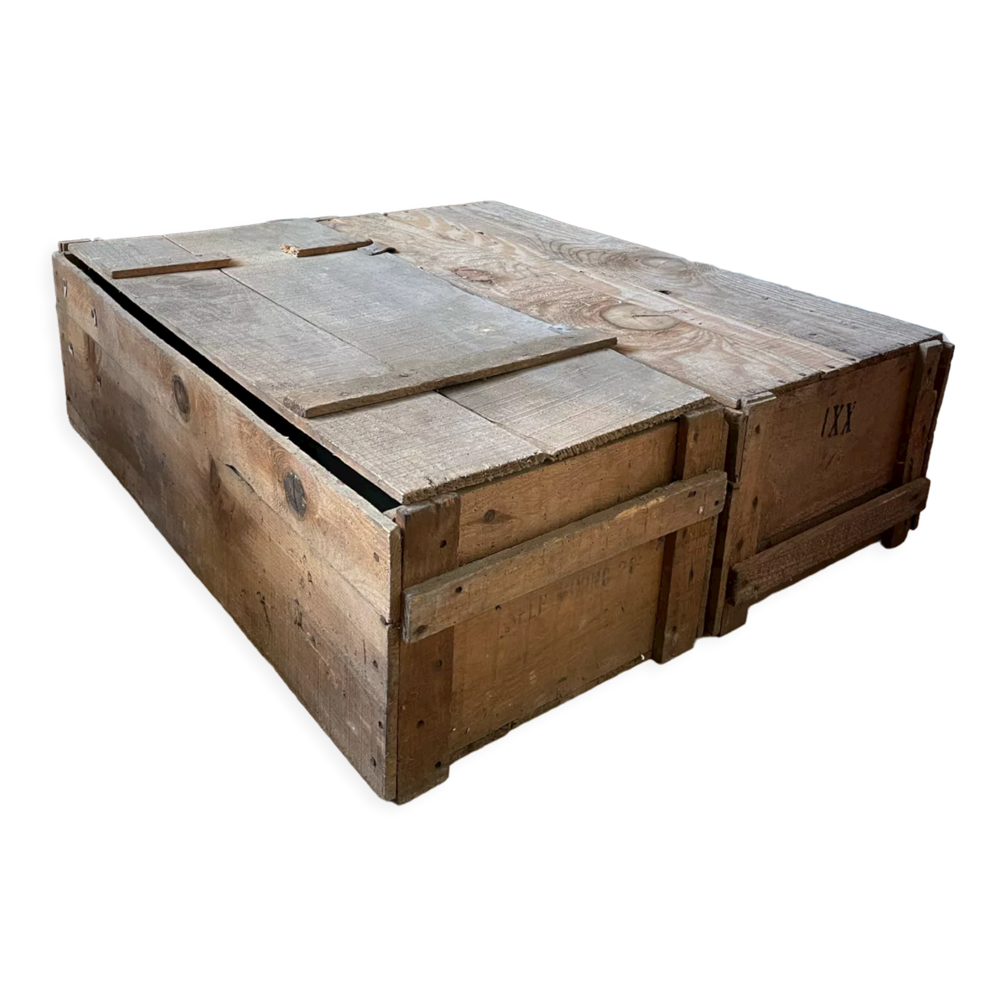 Pair of old ELJ cases