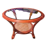 Rattan table