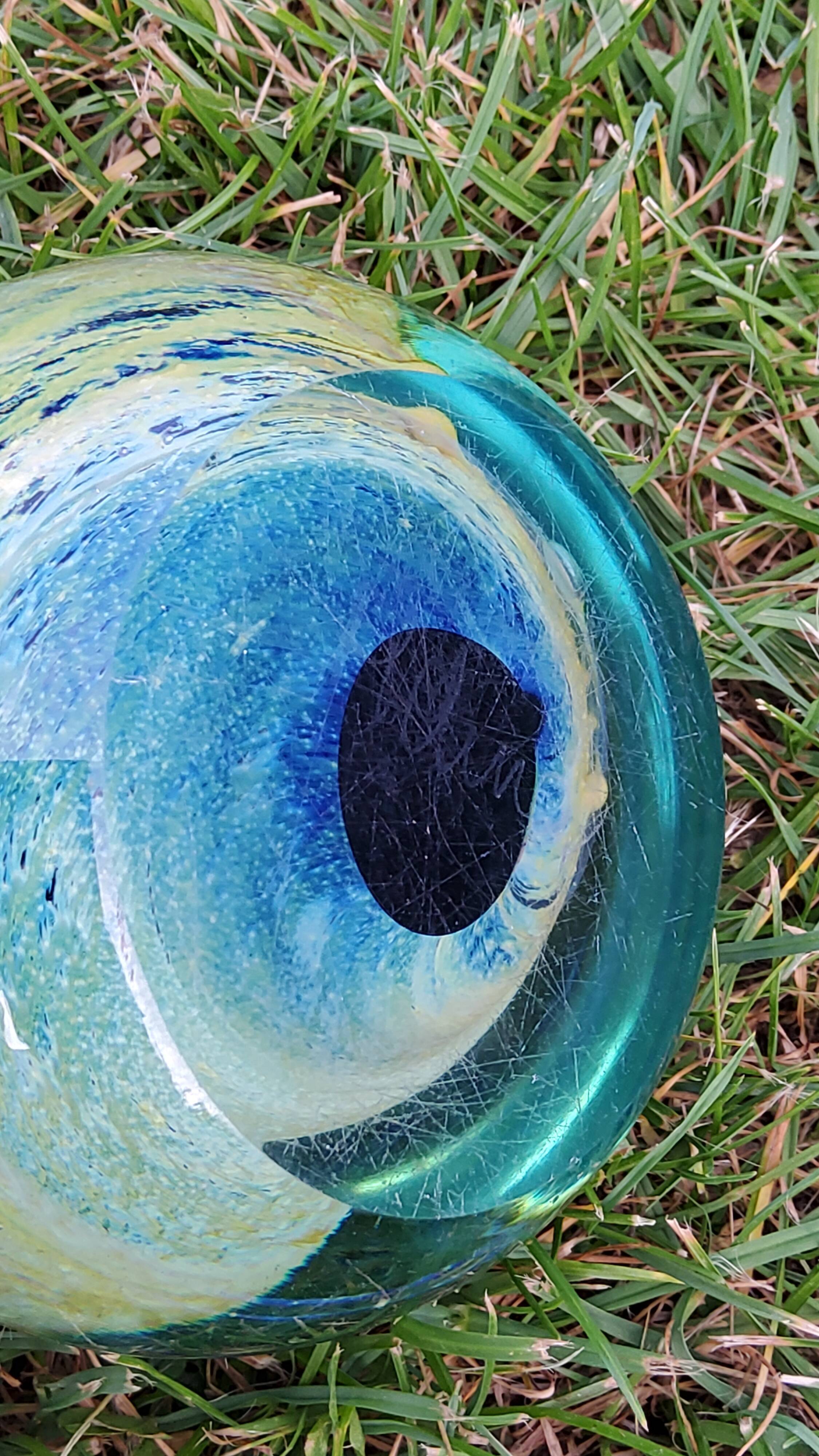 Sulfide Press- Murano glass paper signed Molina from the 70s