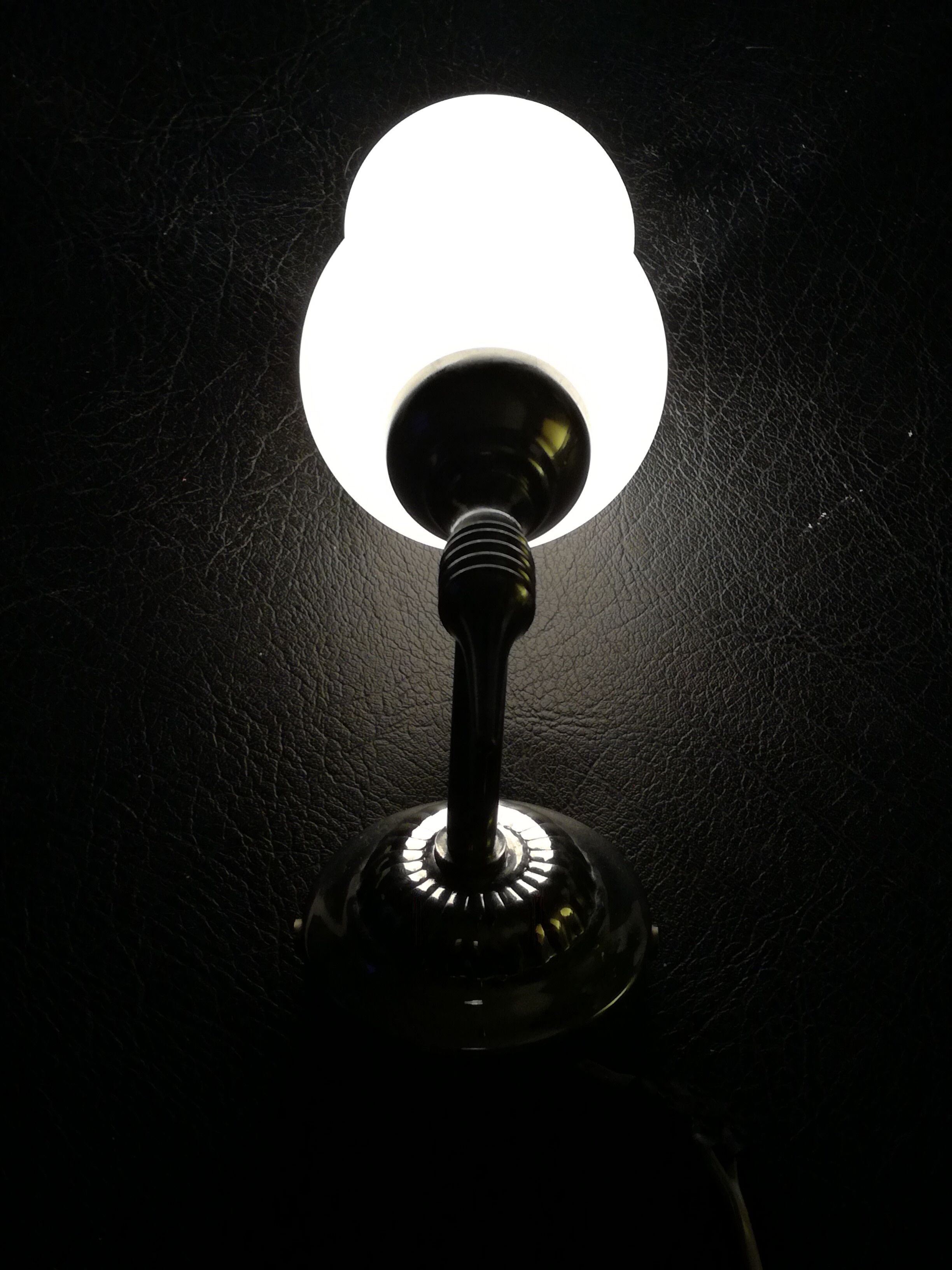 Mismatched sconces 1950