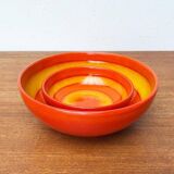 Set of 2 ceramic bowls by Baldelli, Italy.