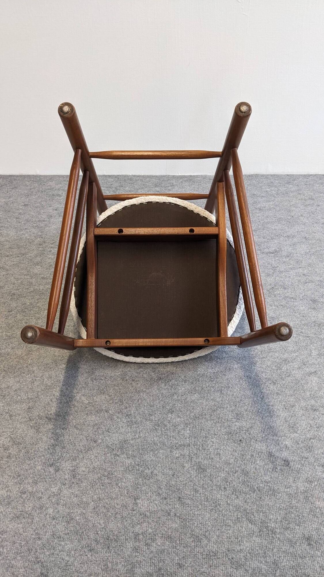 Set of 4 modernist chairs by Greta Magnusson Grossman, USA circa 1950