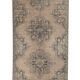 Tapis vintage turc de Oushak, tissé à la main 115x383 cm
