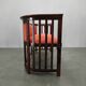 Josef Hoffmann Art Deco Beech Sofa, Vienna Secession, 1920s