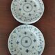 6 English dinner plates, Scandinavian decor