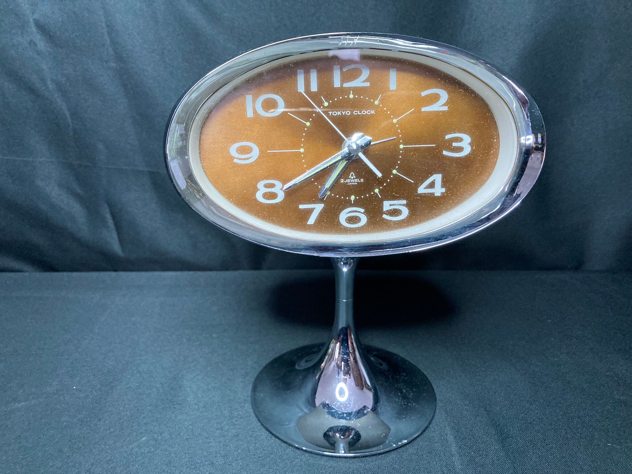 Vintage clock clock Tokyo Clock Space Age 1970s
