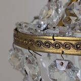 Hot air balloon tassel chandelier