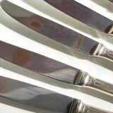 8 Table Knives A. Krupp Italy Vintage