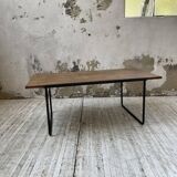 50s modernist oak coffee table