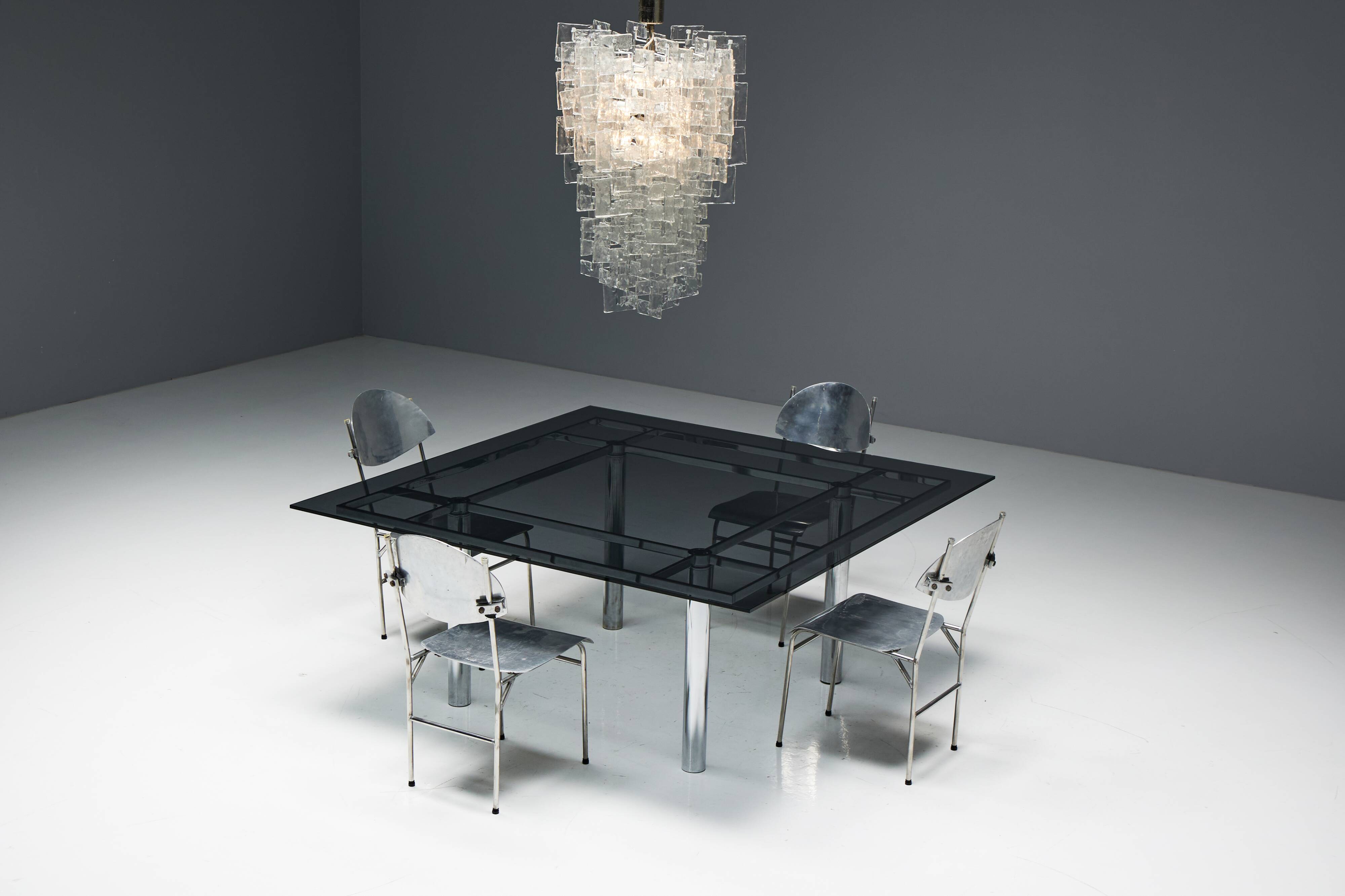 Large Chandelier by Carlo Nason for Mazzega, Italy, 1960s
