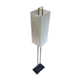 Floor lamp in granite and Italian brass from the 50